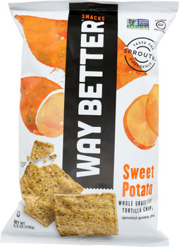 Way Better Snacks: Simply Sweeet Potato Corn Tortilla Chips, 5.5 Oz