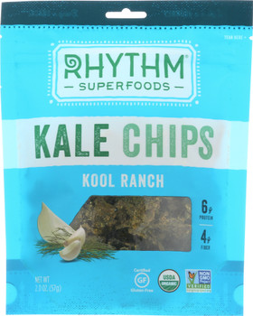 Rhythm Superfoods: Kale Chips Kool Ranch, 2 Oz