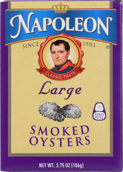 Napoleon: Large Smoked Oyster, 3.66 Oz