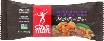 Caveman Foods: Dark Chocolate Cashew Almond, 1.4 Oz