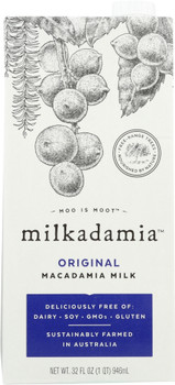 Milkadamia: Original Macadamia Milk, 32 Fl Oz