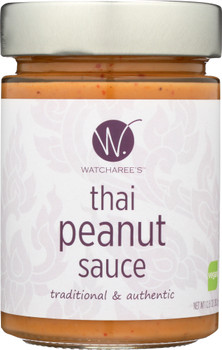 Watcharees: Sauce Thai Peanut, 12.8 Oz