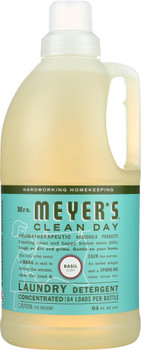 Mrs. Meyer's: Clean Day Laundry Detergent Basil Scent, 64 Oz