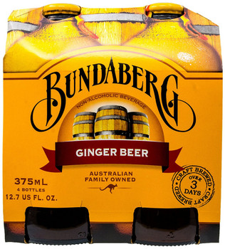 Bundaberg: Soda Ginger 4 Pack, 1500 Ml