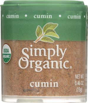 Simply Organic: Mini Ground Cumin, .46 Oz