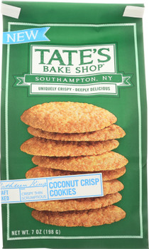Tates: Cookies Coconut Crisp, 7 Oz