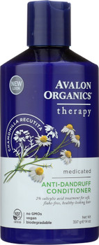 Avalon Organics: Anti-dandruff Conditioner Itch & Flake Therapy, 14 Oz
