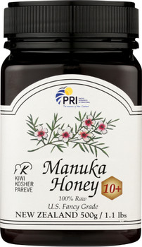 Pri: Honey Manuka Active 10+, 1.1 Lb