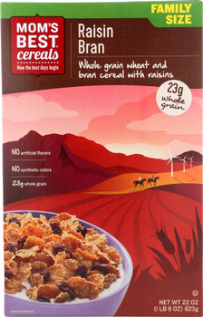 Moms Best: Cereal Raisin Bran, 22 Oz