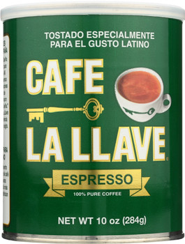 Cafe La Llave: Pure Espresso Coffee, 10 Oz