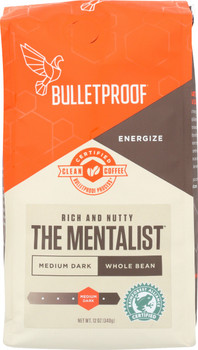 Bulletproof: Coffee Whole Bean Mentalist, 12 Oz