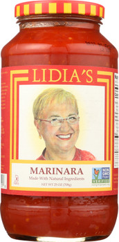 Lidias: Marinara Pasta Sauce, 25 Oz