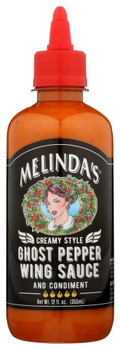 Melindas: Sauce Wing Ghost Pepper Cream, 12 Oz