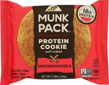 Munk Pack: Snickerdoodle Protein Cookie, 2.96 Oz