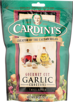 Cardini's: Gourmet Cut Garlic Croutons, 5 Oz