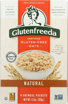 Glutenfreeda: Gluten Free Instant Oatmeal Natural, 11.2 Oz