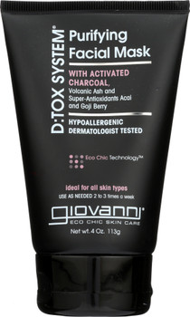 Giovanni Cosmetics: Purifying Facial Mask, 4 Oz