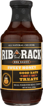 Rib Rack: Sweet Honey Bbq Sauce, 19 Oz