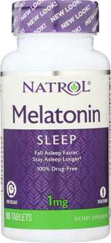 Natrol: Melatonin Tr Time Release 1 Mg, 90 Tablets
