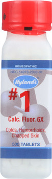 Hylands: No.1 Calcium Fluoride 6x, 500 Tablets
