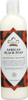 Nubian Heritage: Body Lotion African Black Soap, 13 Oz