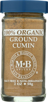 Morton & Bassett: Organic Ground Cumin, 2 Oz