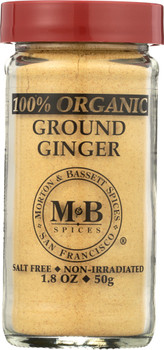 Morton & Bassett: Organic Ground Ginger, 1.8 Oz