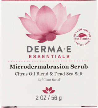 Derma E: Microdermabrasion Scrub With Dead Sea Salt, 2 Oz