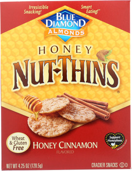 Bue Diamond: Honey Nut-thins Honey Cinnamon , 4.25 Oz