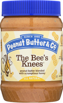 Peanut Butter & Co: The Bee's Knees Peanut Butter Blended With Scrumptious Honey, 16 Oz