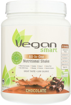 Naturade: Vegansmart All-in-one Nutritional Shake Chocolate, 24.3 Oz