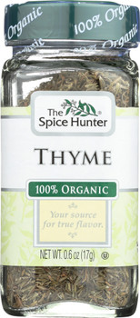 Spice Hunter: 100% Organic Thyme, 0.6 Oz