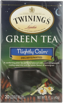 Twining Tea: Nightly Calm Green Tea, 20 Bg