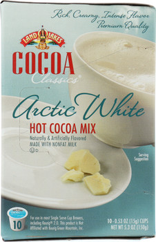 Land O Lakes: Cocoa Single Serve Artic White 10 Counts, 5.3 Oz