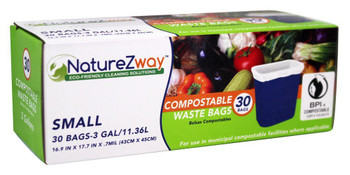 Naturezway: Bag Compostable 3 Gal, 30 Ct, 1 Ea