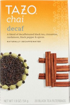 Tazo: Tea Chai Decaffeinated, 1.9 Oz