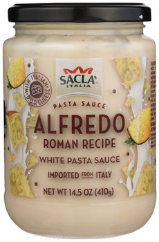 Sacla: Classic Alfredo Pasta Sauce, 14.5 Oz