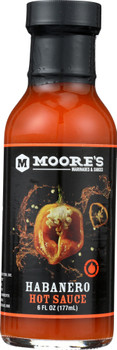 Moore: Sauce Habanero Hot, 6 Oz