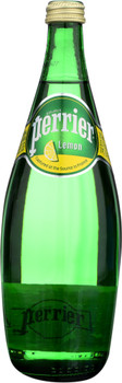 Perrier: Water Sparkle Lemon, 25 Fo