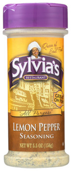 Sylvias: Ssnng Lemon Pepper, 5.5 Oz