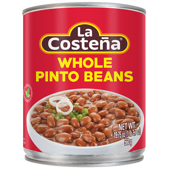 La Costena: Whole Pinto Beans, 19.75 Oz