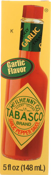 Tabasco: Sauce Pepper Garlic, 5 Oz