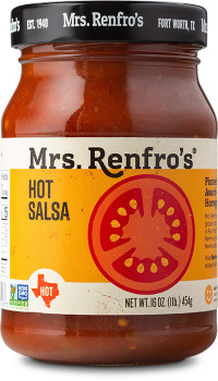 Mrs Renfro: Salsa Picante Hot, 16 Oz