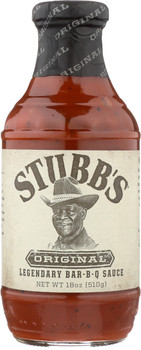 Stubbs: Sauce Bbq Orgnl, 18 Oz