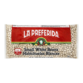 La Preferida: Small White Beans, 16 Oz