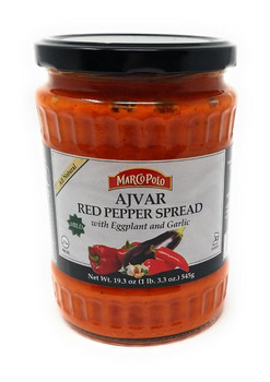 Marco Polo: Mild Ajvar Sprd Red Pepper, 19.3 Oz