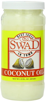 Swad: Oil Coconut, 15 Oz