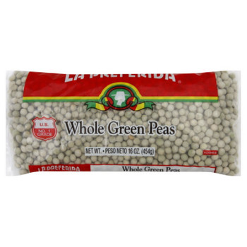 La Preferida: Bean Green Pea Whl Polybag, 16 Oz