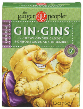 Ginger People: Gin Gins Original Ginger Chews, 1.6 Oz