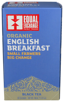 Equal Exchange: English Breakfast Tea Organic, 20 Bg